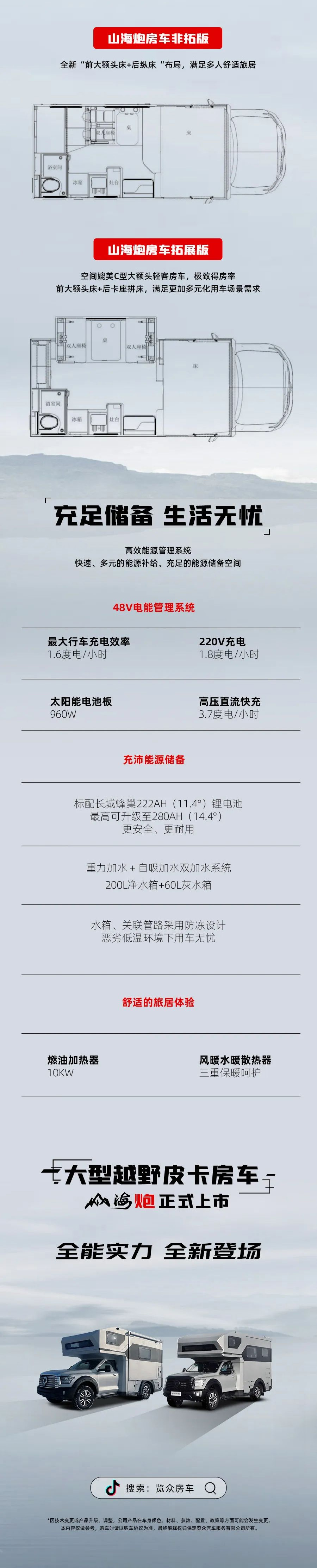 55.8 萬起，山海炮房車正式上市！